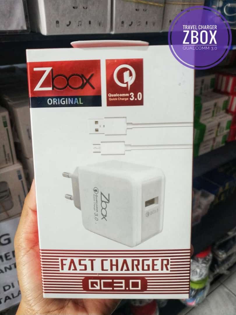 TRAVEL CHARGER ZBOX QUALCOMM 3.0 (QC 01)